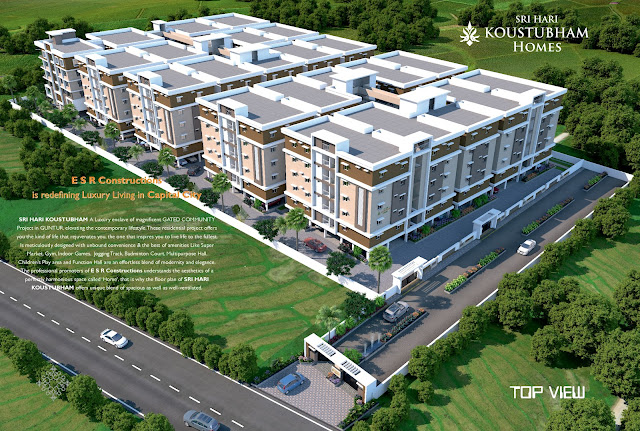 Sri Hari Kousthubham Homes – Premium 3BHK Flats for Sale in Tadepalli, Amaravati							